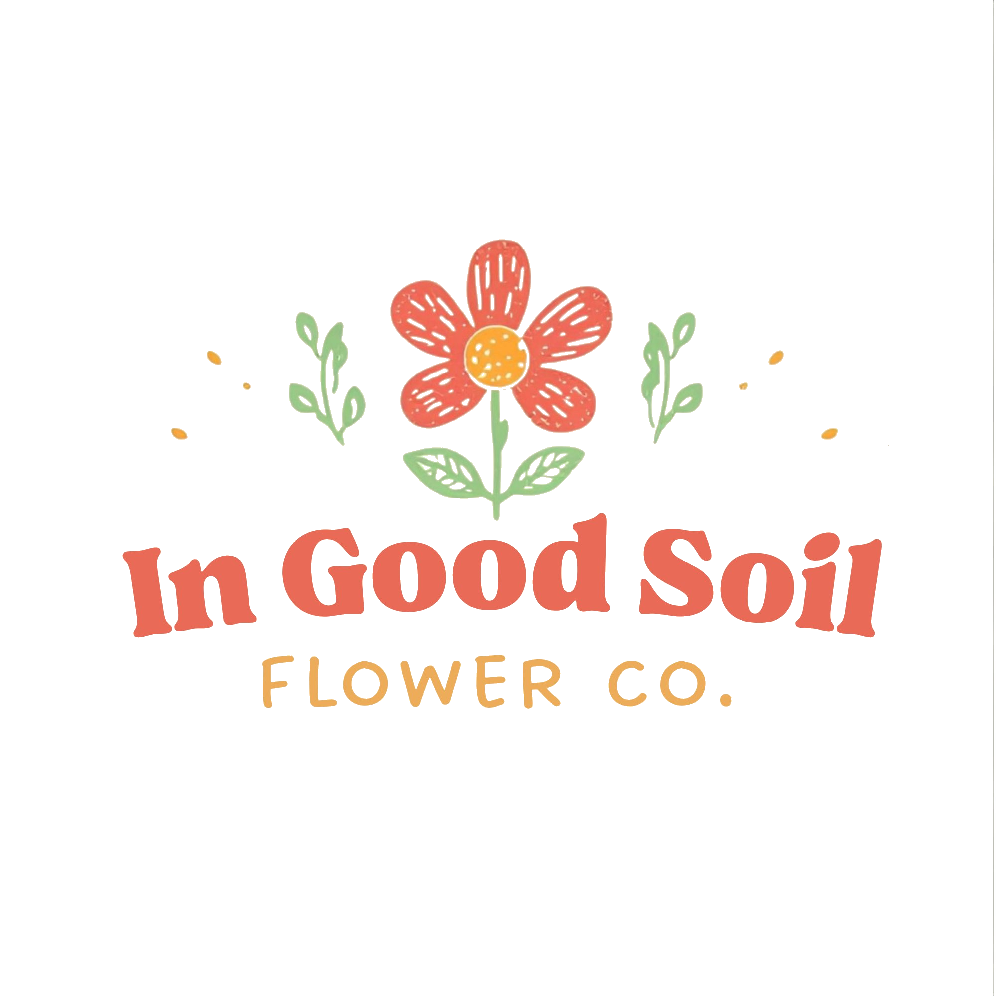 In Good Soil Flower Co. logo
